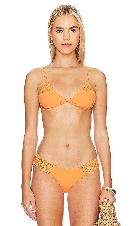 Frankies Bikinis Tanner Top in Orange Cover