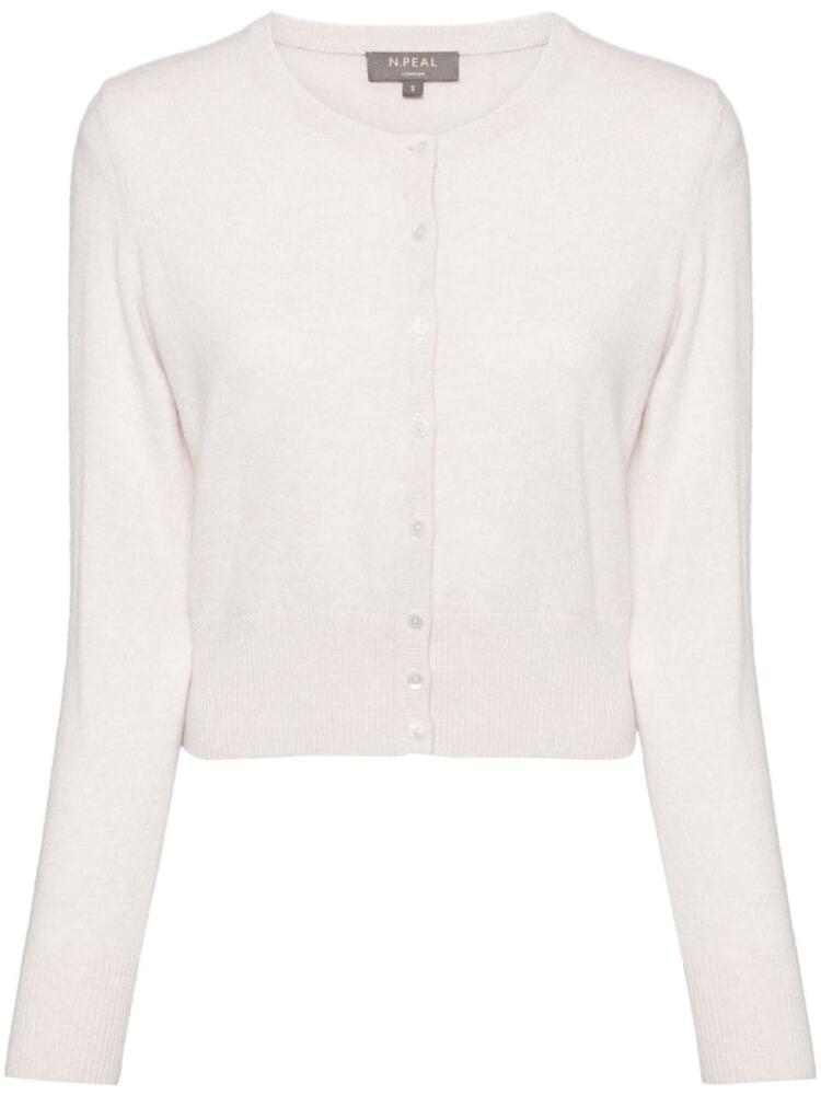 N.Peal Ivy cashmere cardigan - Neutrals Cover