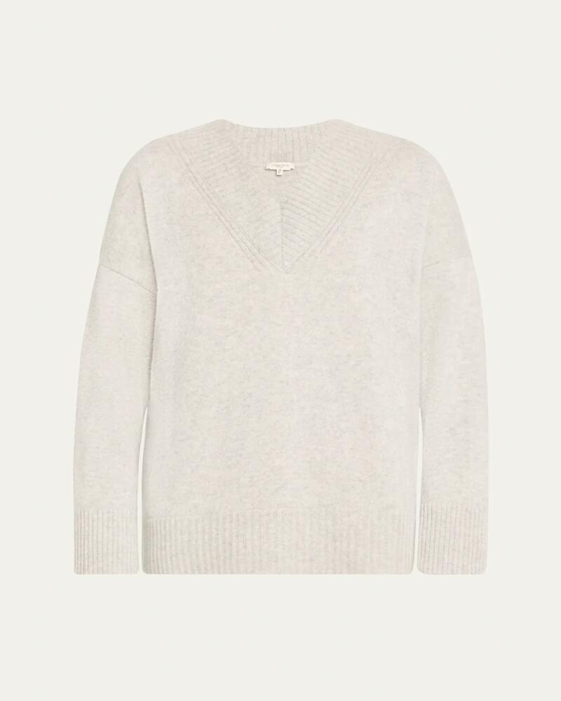 Lafayette 148 New York Cashmere Deep V-Neck Sweater Cover