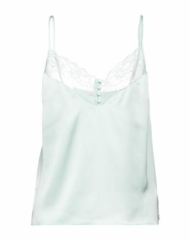 Guess Woman Top Light green Polyester Cover