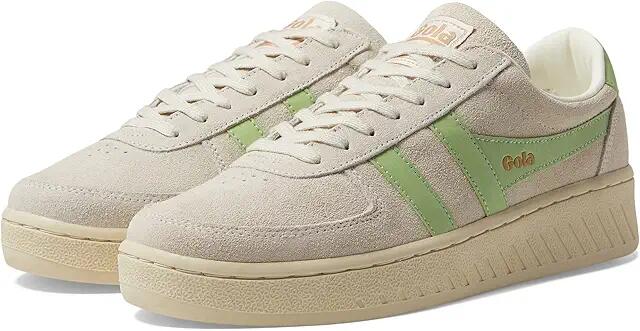 Gola Grandslam Suede (Off-White/Patina Green) Women's Shoes Cover