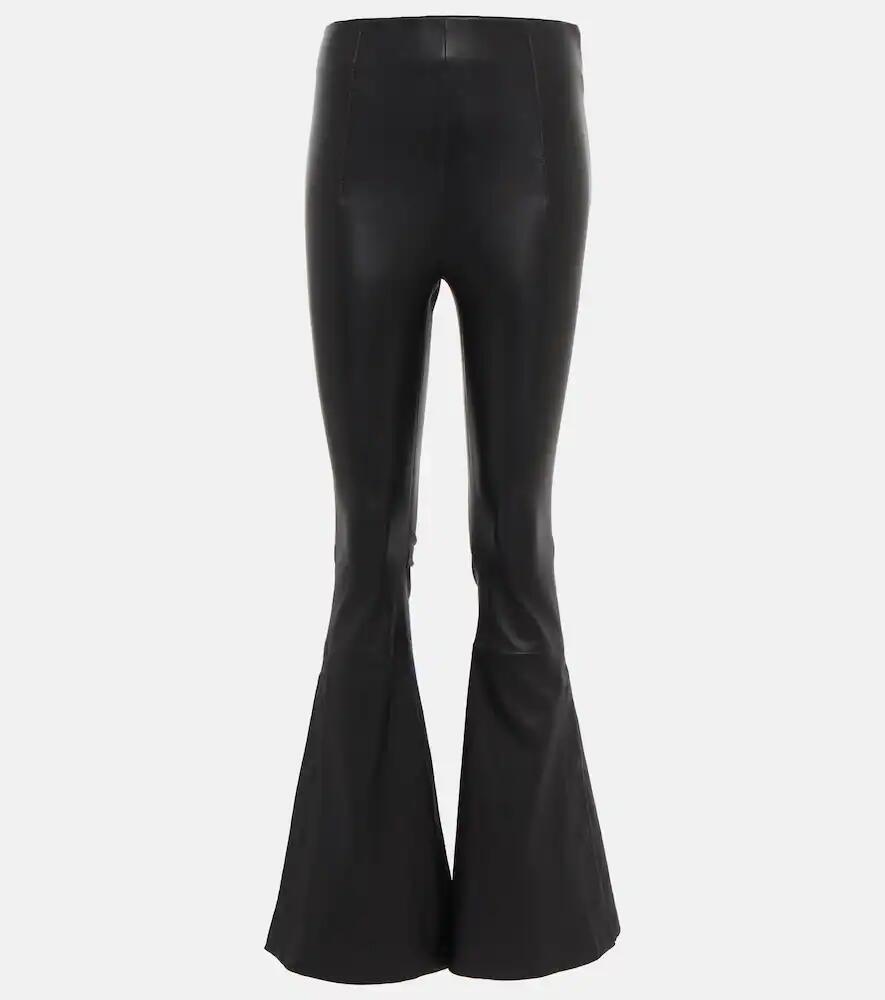 Amiri Flared leather leggings Cover