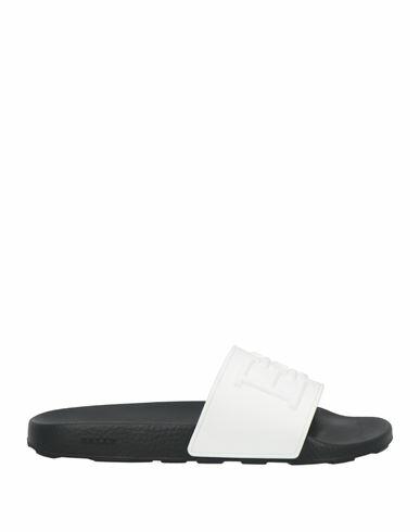 Bally Man Sandals White Rubber Cover