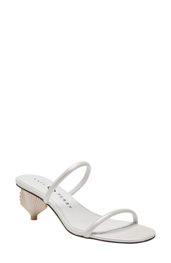 Katy Perry The Scalloped Shell Slide Sandal in Optic White Cover