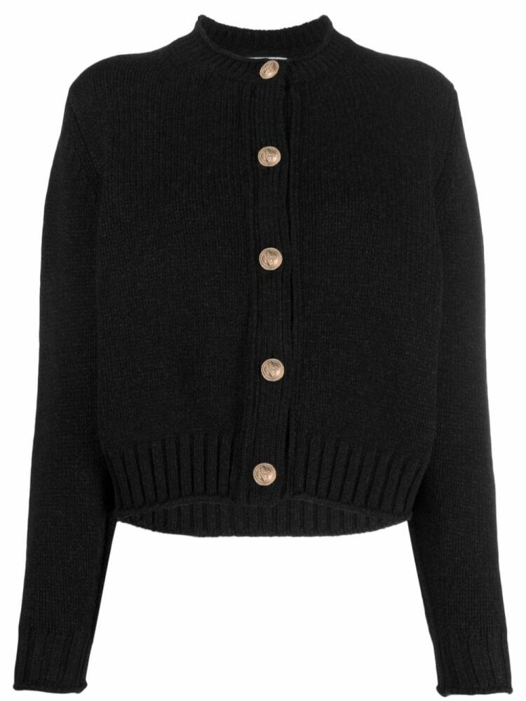 Barrie button-up cashmere cardigan - Black Cover