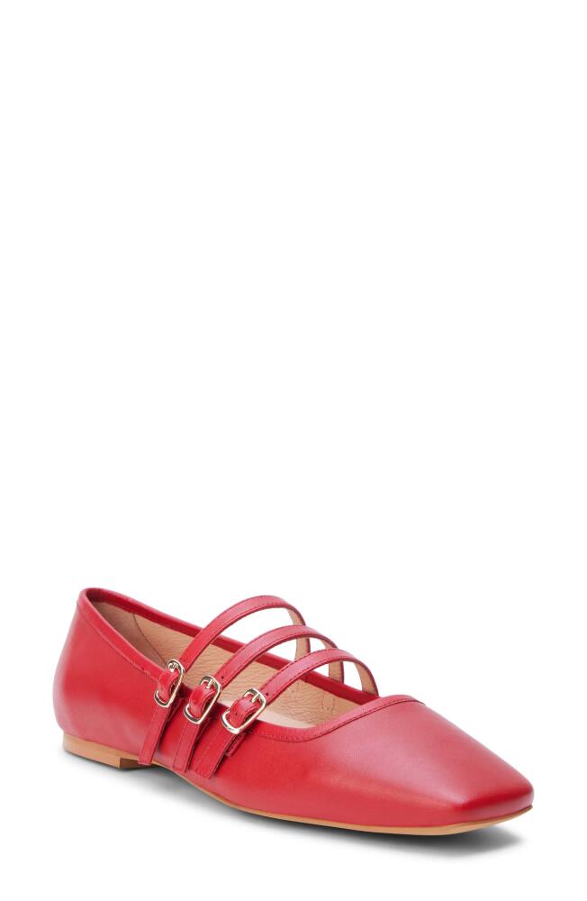 Matisse Nova Strappy Ballet Flat in Red Cover