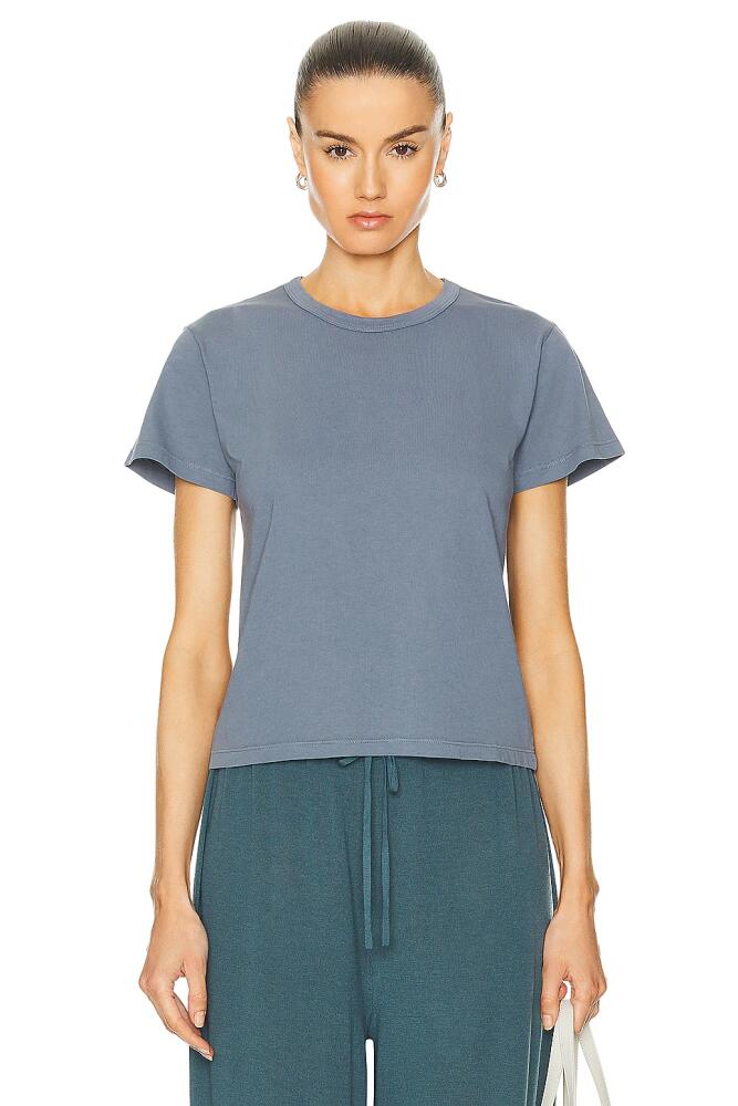 LESET The Margo Tee in Slate Cover