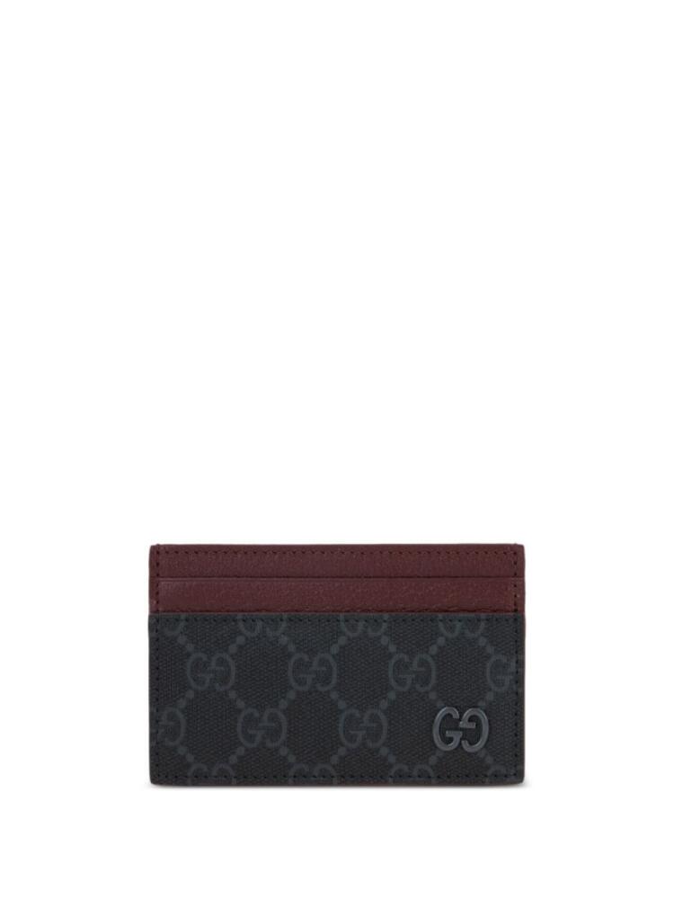 Gucci GG Supreme canvas cardholder - Black Cover