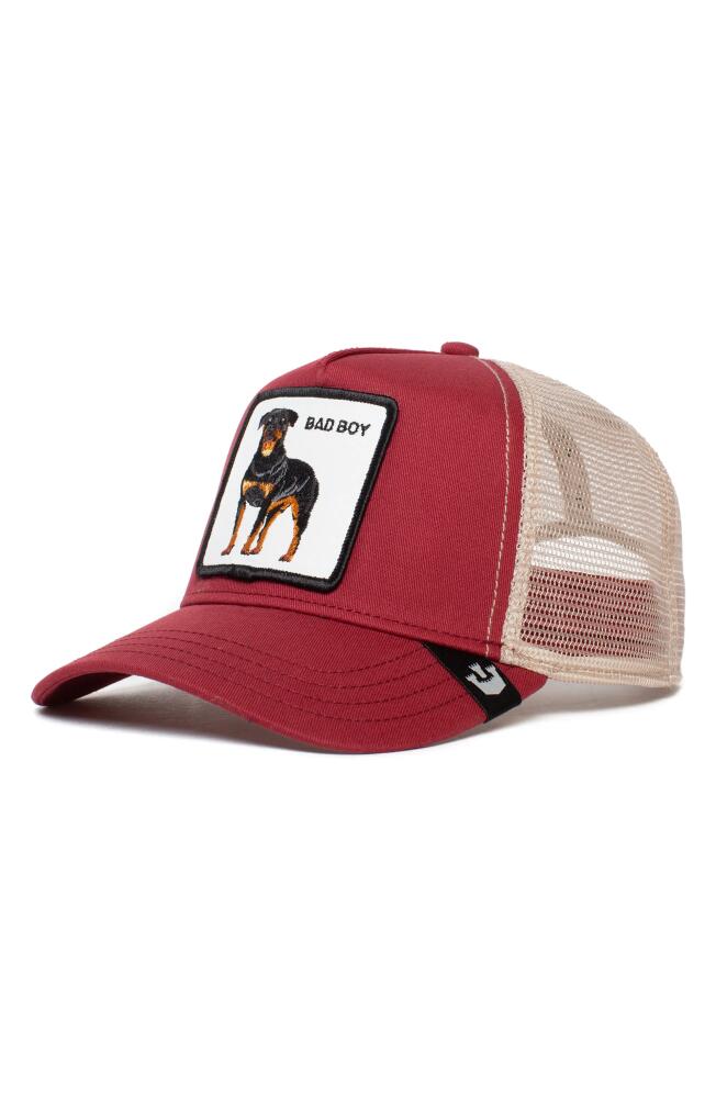 Goorin Bros. The Baddest Boy Trucker Hat in Red Cover