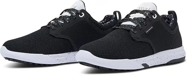 TravisMathew The Daily Pro Hybrid Print (Black/White) Men's Golf Shoes Cover