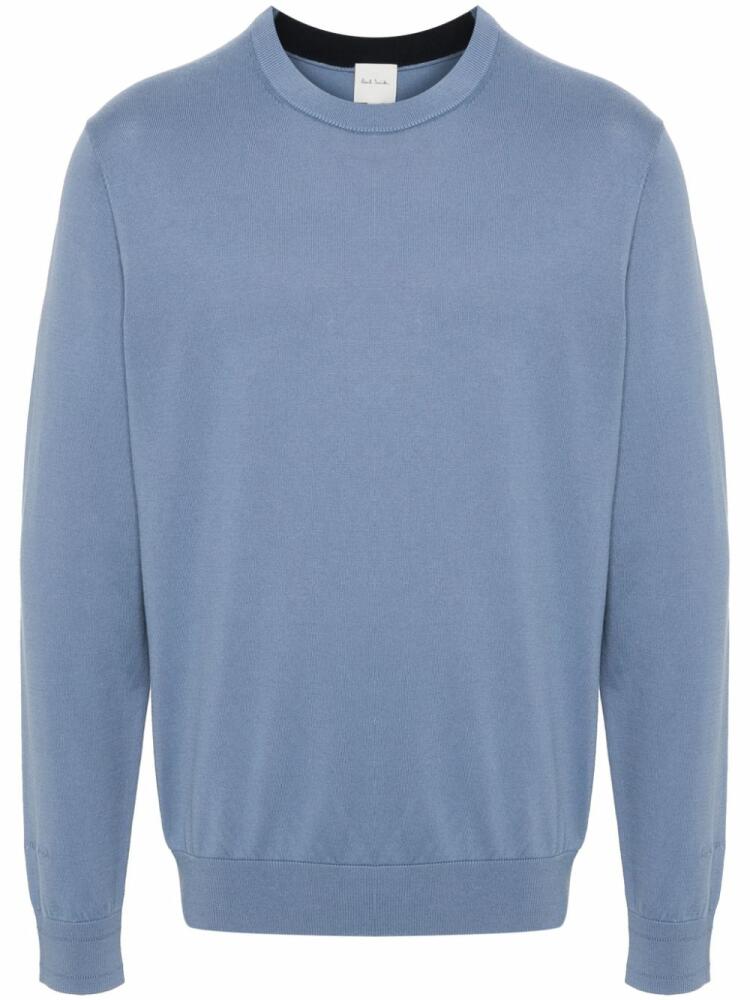 Paul Smith long-sleeve cotton jumper - Blue Cover