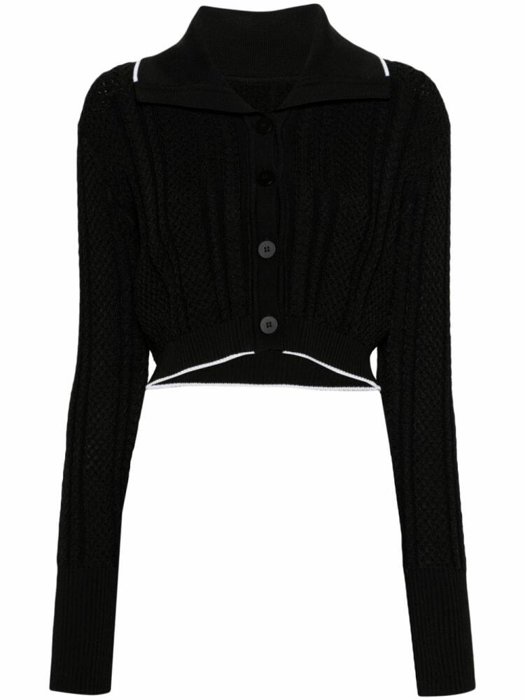 Jacquemus La Cardigan Bella cardigan - Black Cover