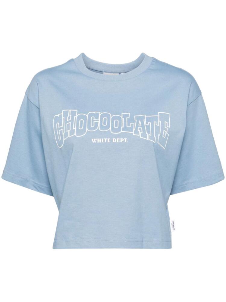 CHOCOOLATE logo T-shirt - Blue Cover