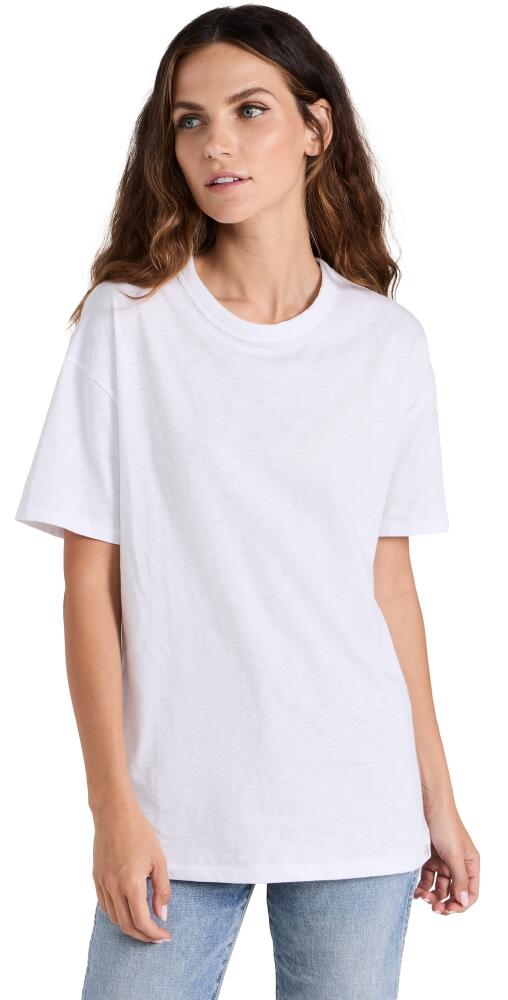 rag & bone Mini Slub Boyfriend Tee White Cover