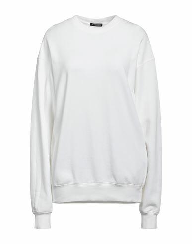 Ann Demeulemeester Woman Sweatshirt Ivory Cotton Cover