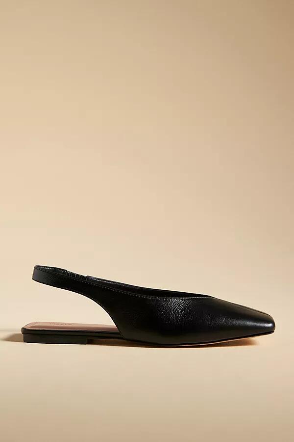 Maeve Square-Toe Slingback Flats Cover