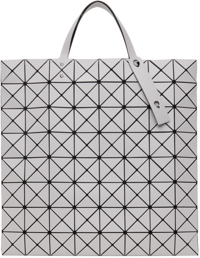 BAO BAO ISSEY MIYAKE Gray Lucent Matte Tote Cover