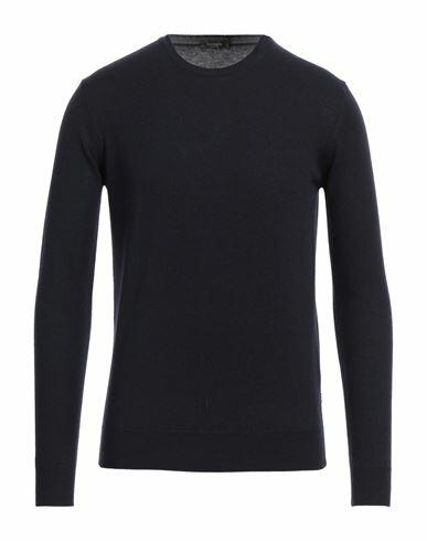 Ferrante Man Sweater Midnight blue Merino Wool Cover