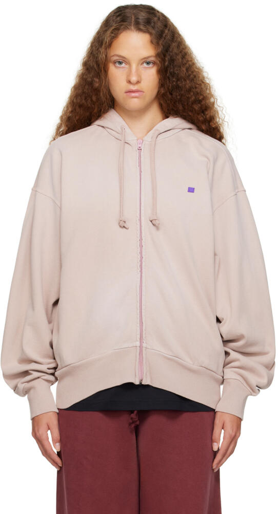 Acne Studios Beige Zip Hoodie Cover