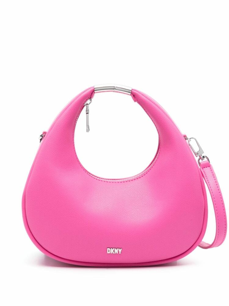 DKNY Margot logo-lettering crossbody bag - Pink Cover