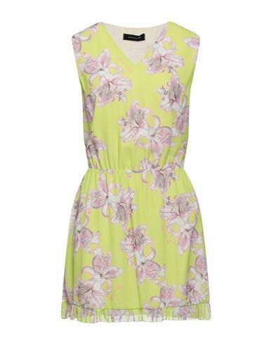 Les Bourdelles Des Garçons Woman Mini dress Acid green Polyester Cover