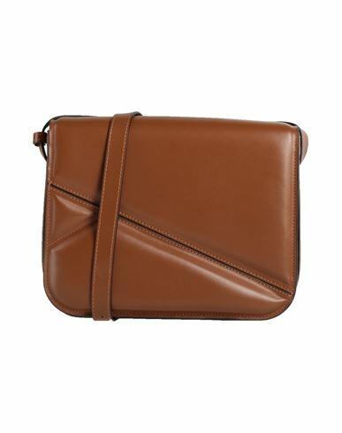 Wandler Woman Cross-body bag Brown Calfskin Cover