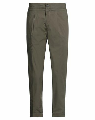 Vandom Man Pants Military green Cotton, Elastane Cover