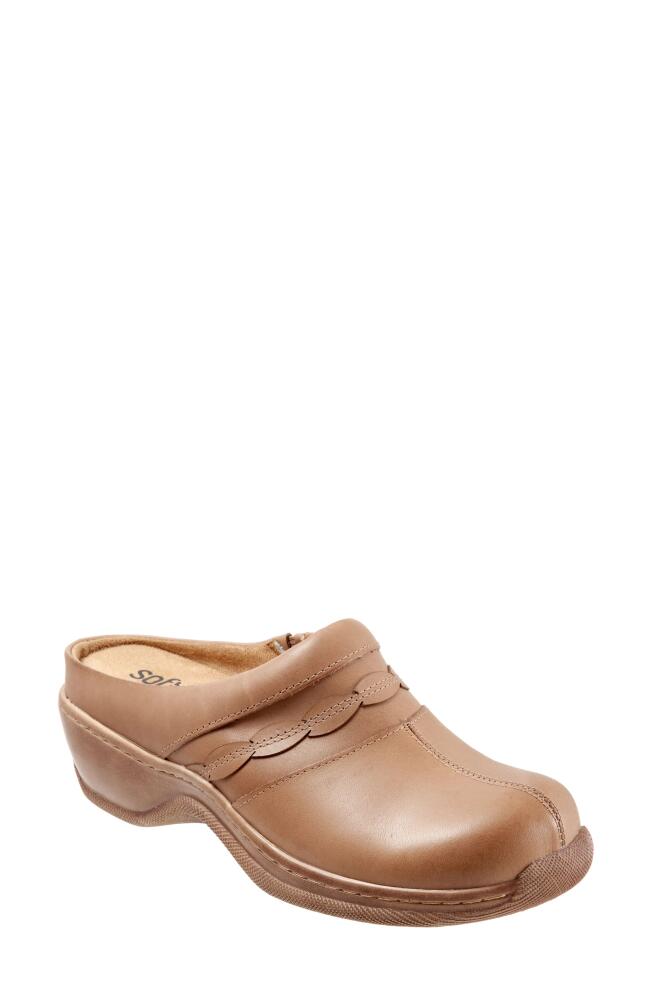 SoftWalk Amber Clog in Tan Cover