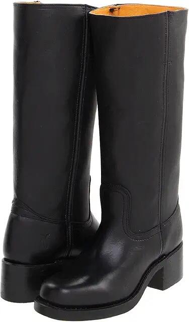 Frye Campus 14L (Black Leather) Cowboy Boots Cover