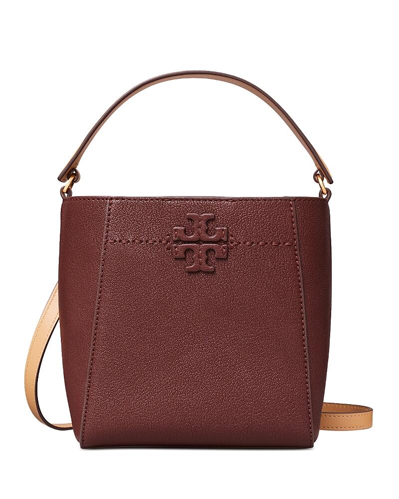 Tory Burch McGraw Textured Small Bucket Bag Cover