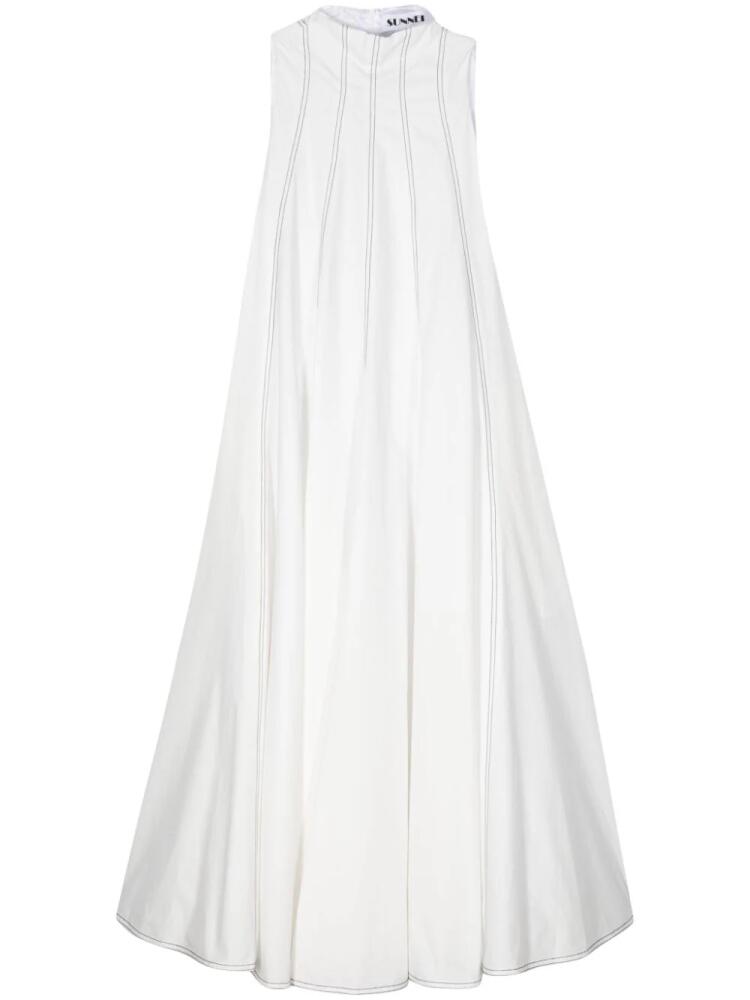 Sunnei Tulipano cotton dress - White Cover