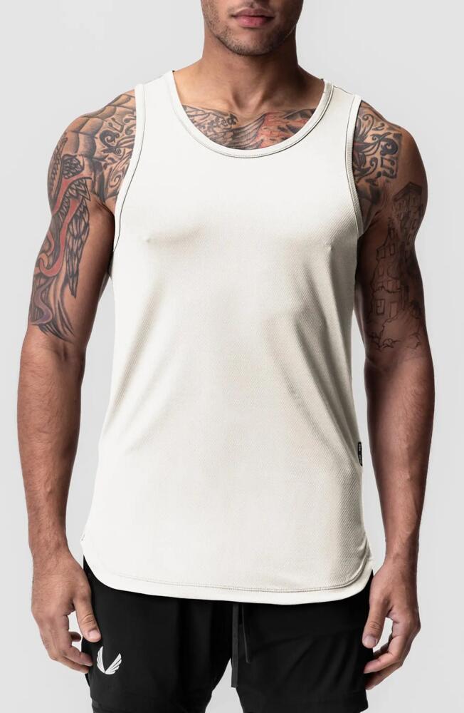 ASRV AeroSilver Performance Tank in Ivory Cream Cover