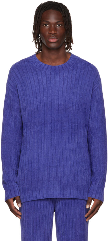 Dion Lee Blue Blueprint Sweater Cover