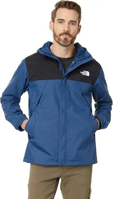 The North Face Antora Jacket (Shady Blue/TNF Black-NPF) Men's Clothing Cover