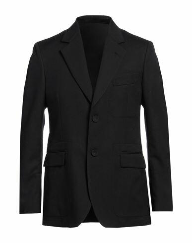 Lardini Man Blazer Black Wool Cover