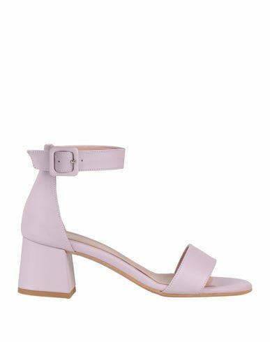 Divine Follie Woman Sandals Lilac Soft Leather Cover