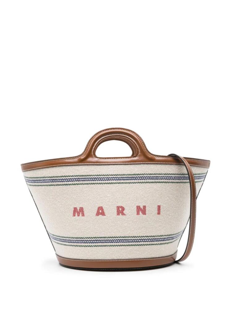 Marni small Tropicalia tote bag - Neutrals Cover