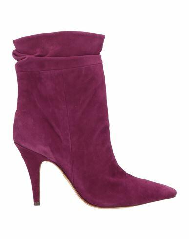 Alexandre Birman Woman Ankle boots Purple Soft Leather Cover