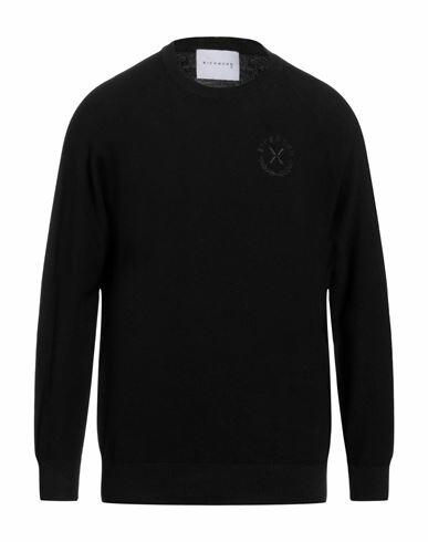 Richmond X Man Sweater Black Cotton Cover