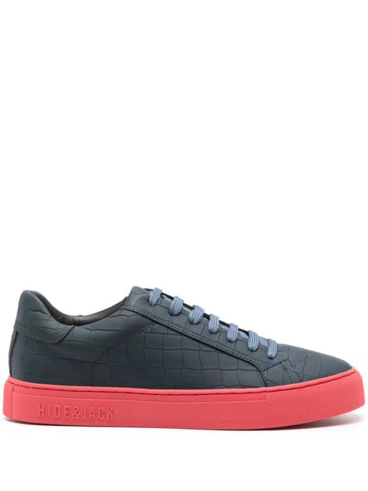 Hide&Jack Essence Croco sneakers - Blue Cover