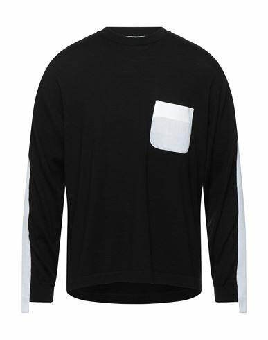 Ambush Man Sweater Black Wool, Polyurethane, Polyamide, Polyester, Cotton Cover