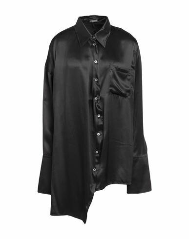 Ann Demeulemeester Woman Shirt Black Silk Cover