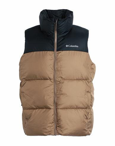 Columbia Man Puffer Camel Polyester Cover