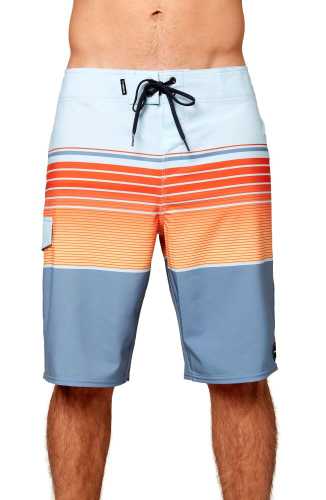 O'Neill Lennox Hyperdry™ Stretch Board Shorts in Blue Cover