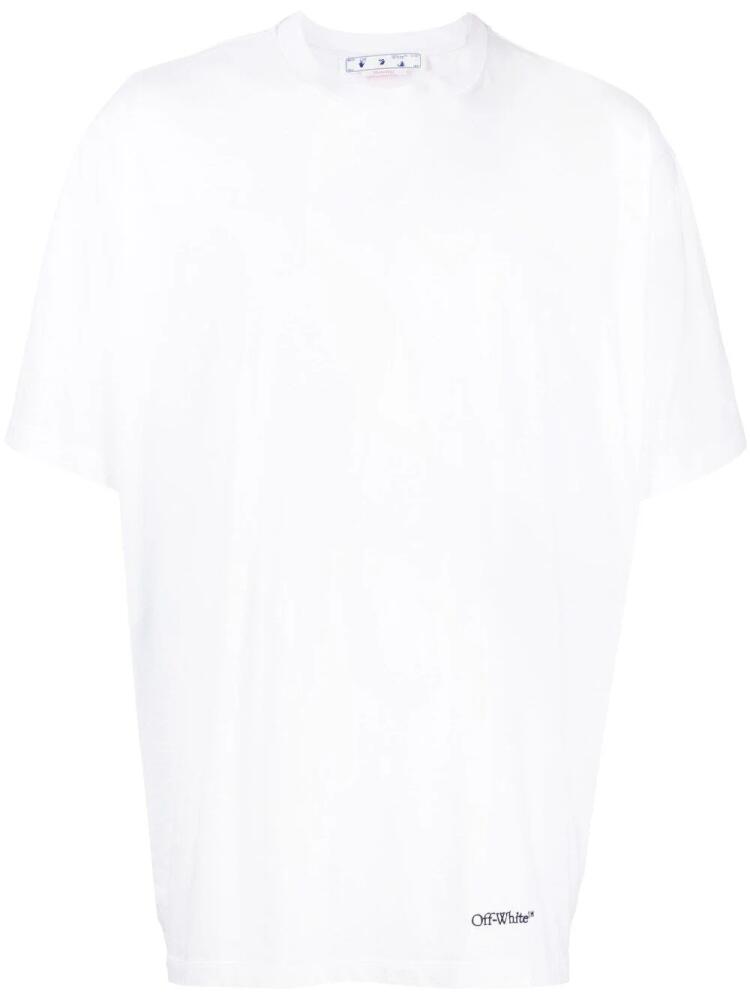 Off-White Scribble Diag print T-shirt Cover