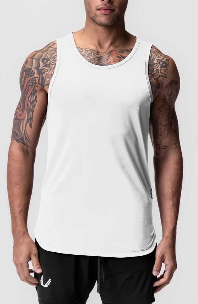 ASRV AeroSilver Performance Tank in White Cover