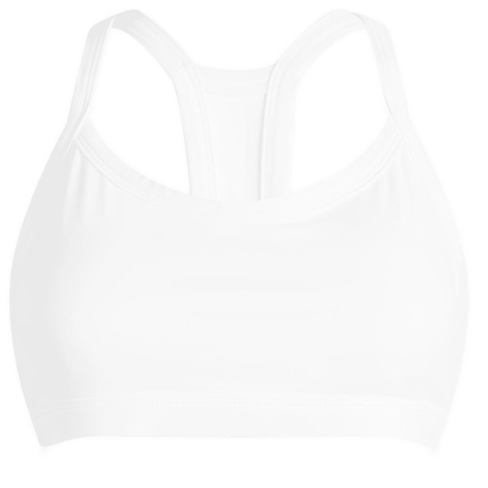 Adanola Women's Ultimate Strappy Racer Bra in White Cover