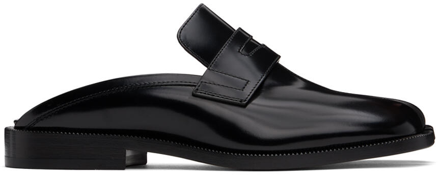 Maison Margiela Black Tabi City Loafer Mules Cover