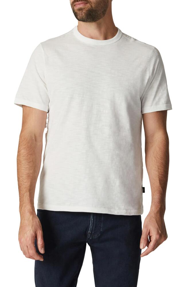 34 Heritage Slub Cotton Crewneck T-Shirt in White Cover