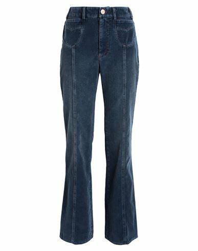 See By Chloé Woman Pants Blue Cotton, Polyester Cover